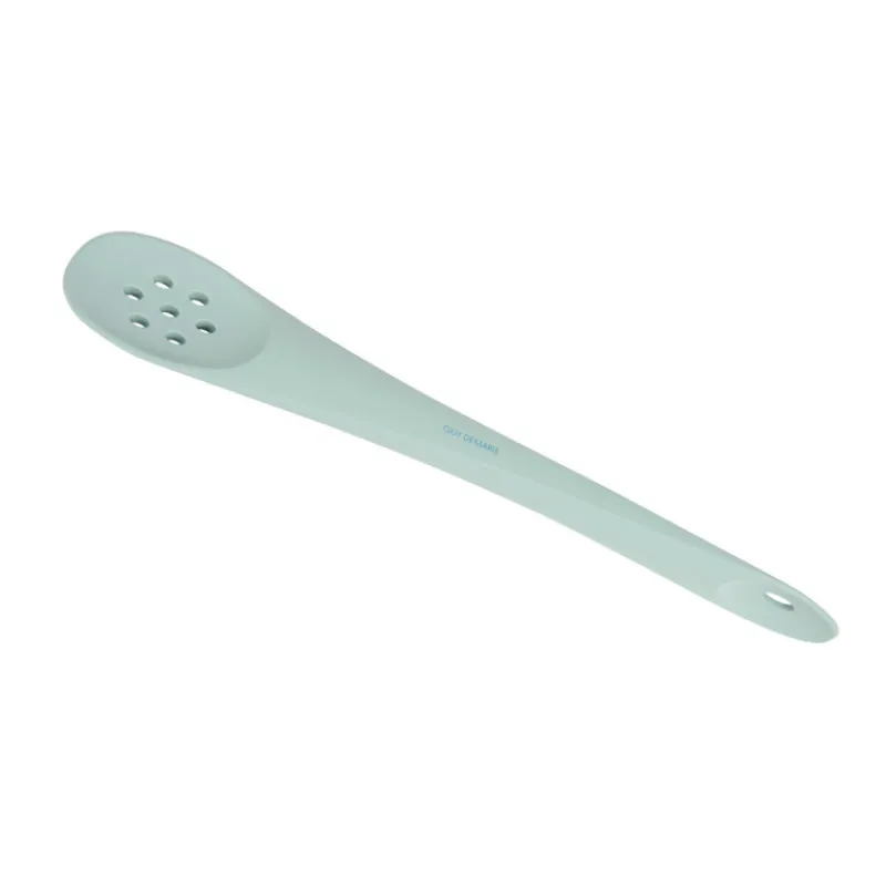 Guy Demarle Accessoires|Spatules & Maryses*Spatule double embout cuillères ajourées - Bleu