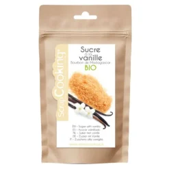 Guy Demarle Produits Bio|Toppings*Sucre à la vanille Bourbon de Madagascar BIO 50g